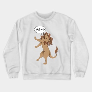 Majestic Lion Crewneck Sweatshirt